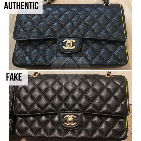 chanel black purse fake|authentic Chanel counterfeit.